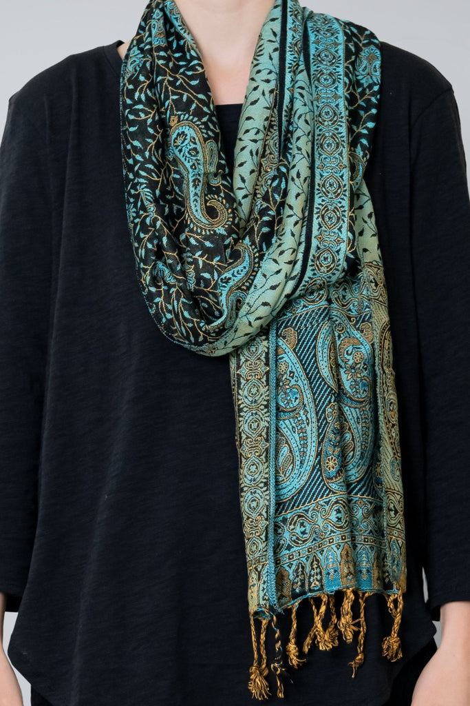 Narrow Printed Scarf - BaBa Imports - The Wardrobe