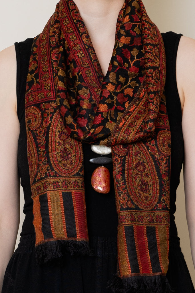 Narrow Printed Scarf - BaBa Imports - The Wardrobe