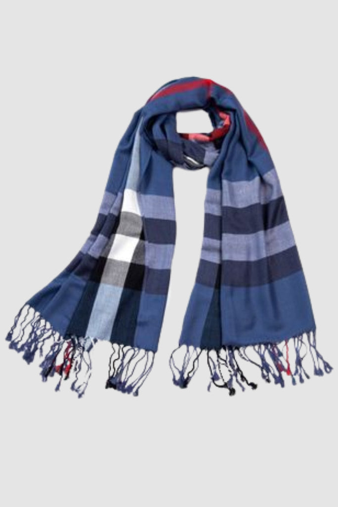 Nicholas Plaid Scarf - The Wardrobe - The Wardrobe