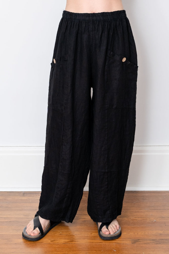 Nico Linen Pant - Made in Italy - The Wardrobe
