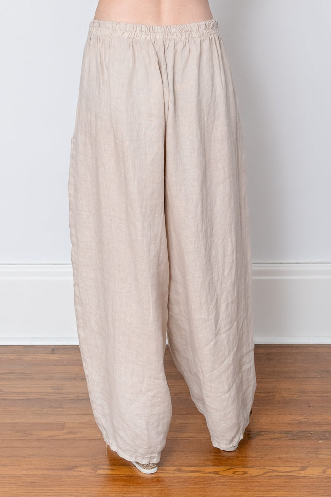 Nico Linen Pant - Made in Italy - The Wardrobe