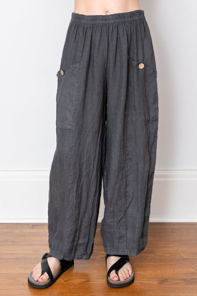 Nico Linen Pant - Made in Italy - The Wardrobe