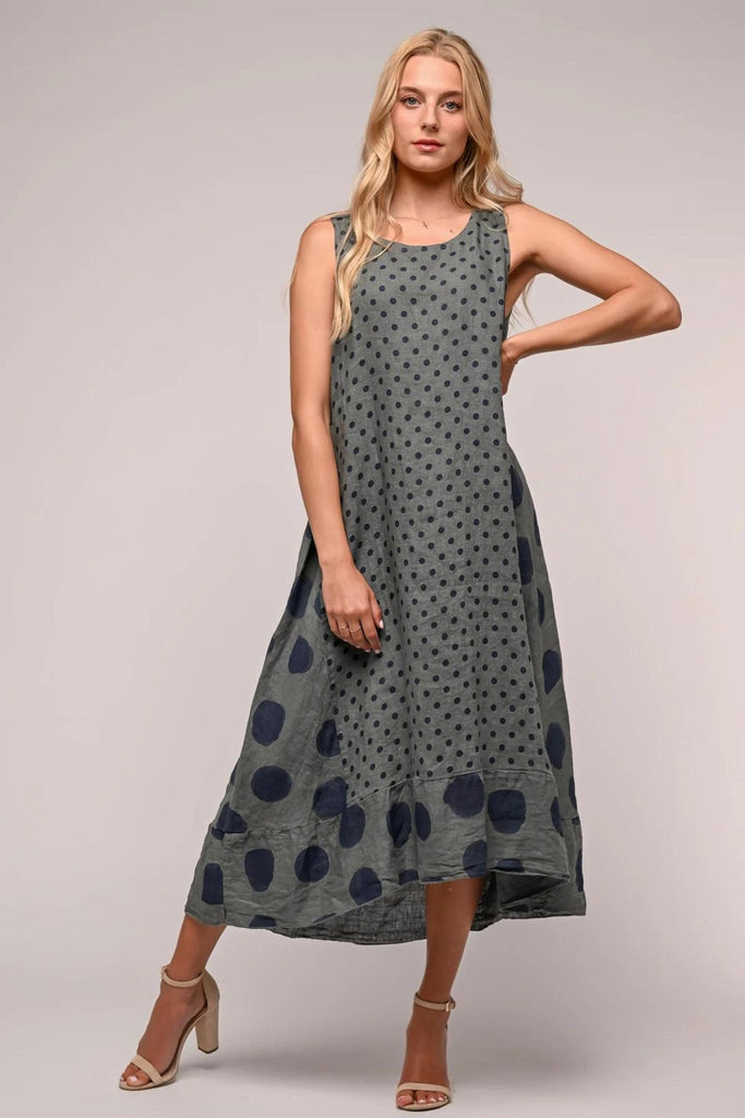 Nova Linen Dress - Linen O - The Wardrobe