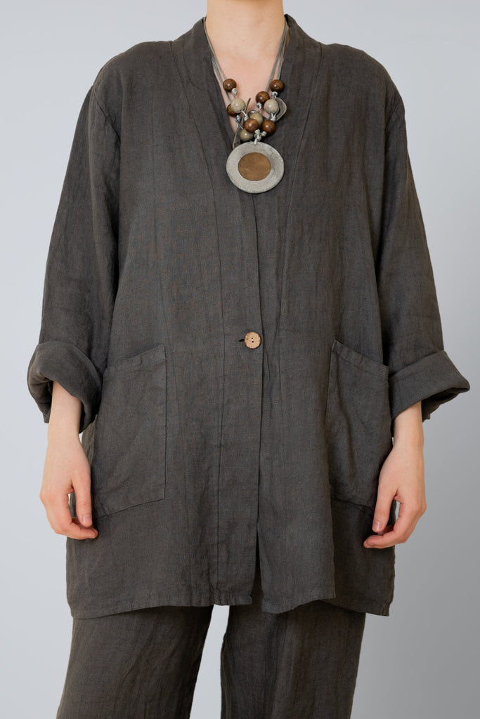 Odette Linen Jacket - The Wardrobe - The Wardrobe