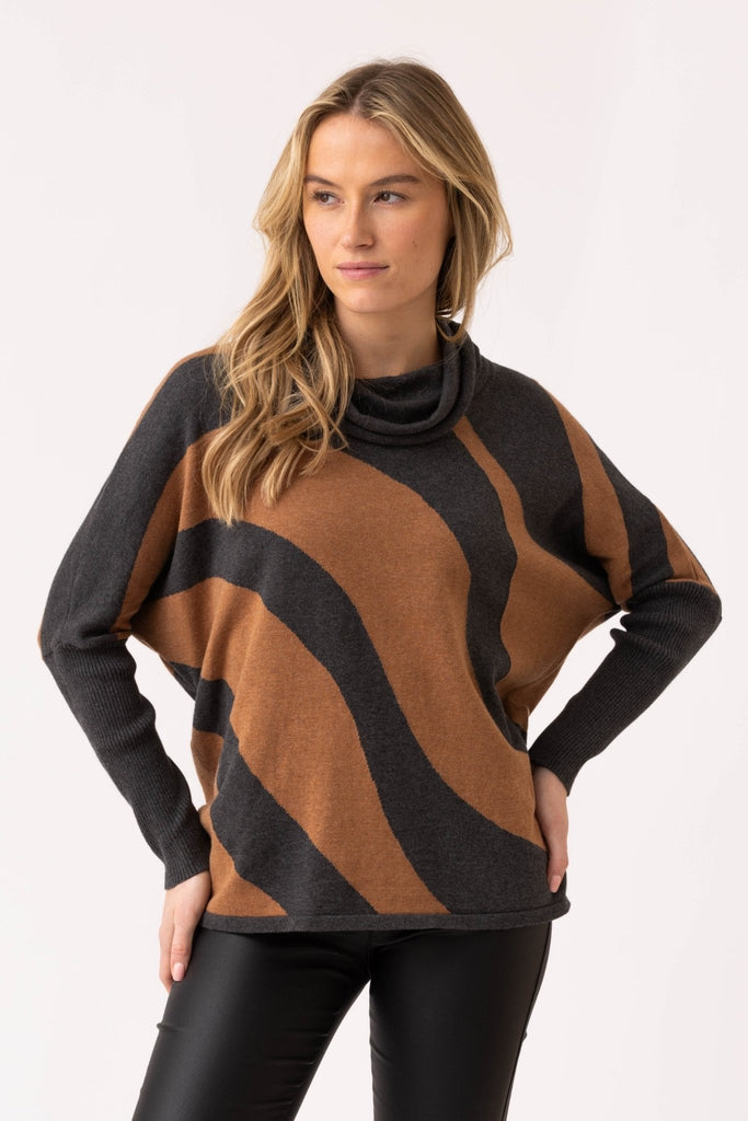 Orla Sweater - Marble - The Wardrobe