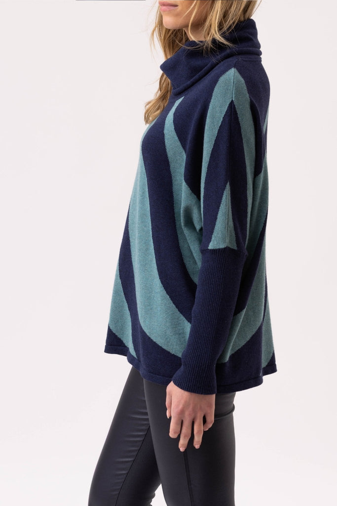 Orla Sweater - Marble - The Wardrobe