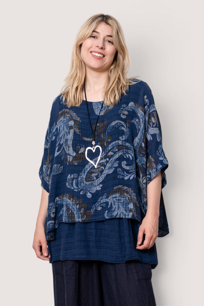 Paisley Cotton Top — New Arrival
