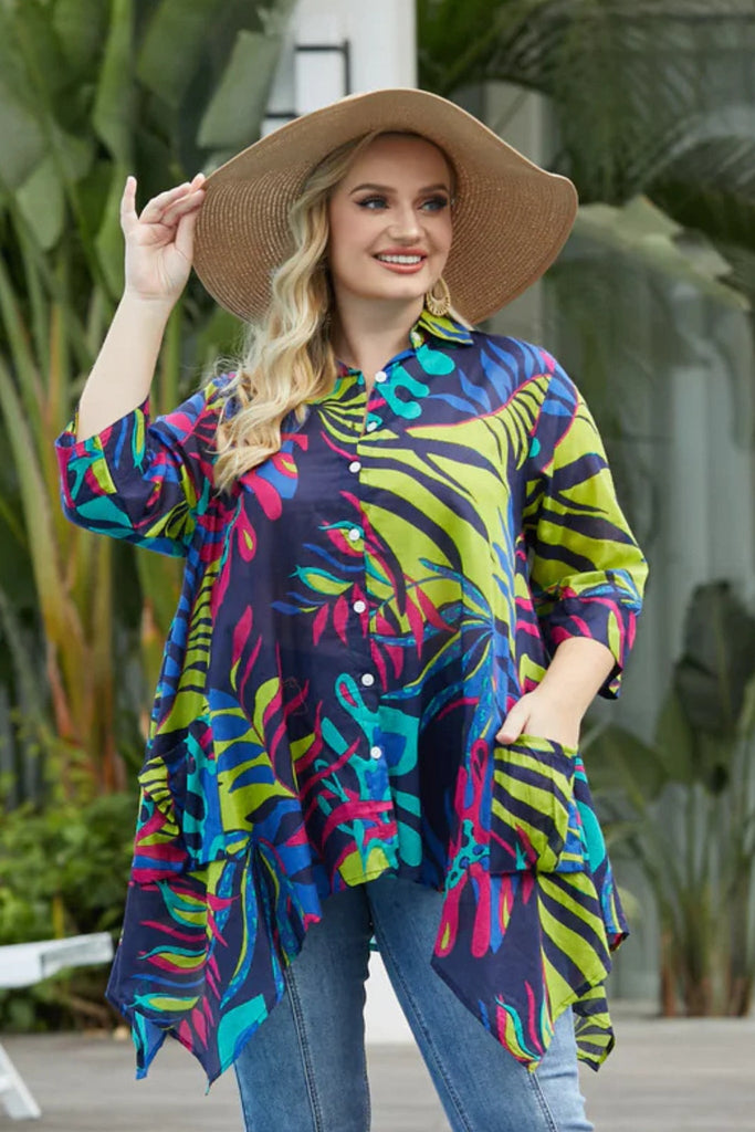 Paradise Cotton Tunic - Orange Fashion - The Wardrobe
