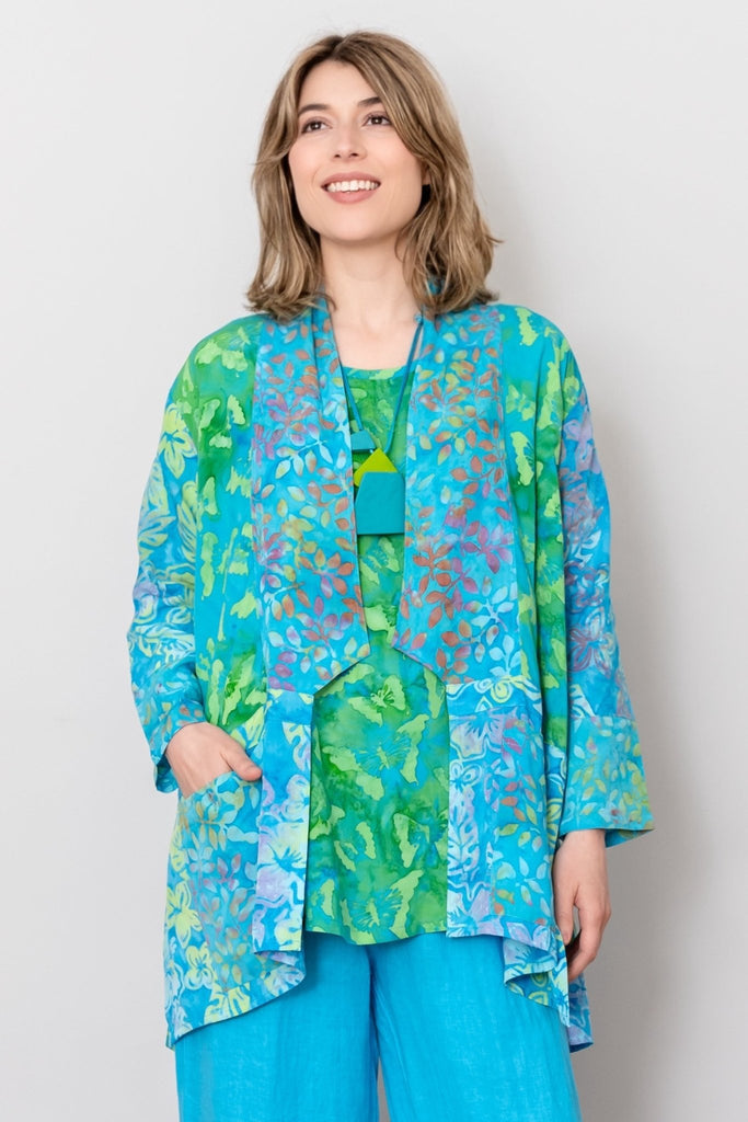 Patchwork Batik Jacket - Wardrobe Style - The Wardrobe