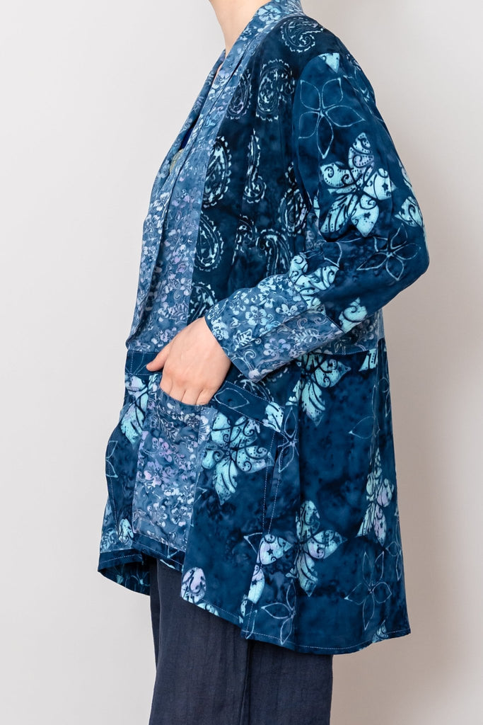 Patchwork Batik Jacket - Wardrobe Style - The Wardrobe