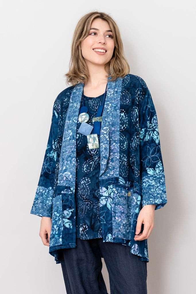 Patchwork Batik Jacket - Wardrobe Style - The Wardrobe