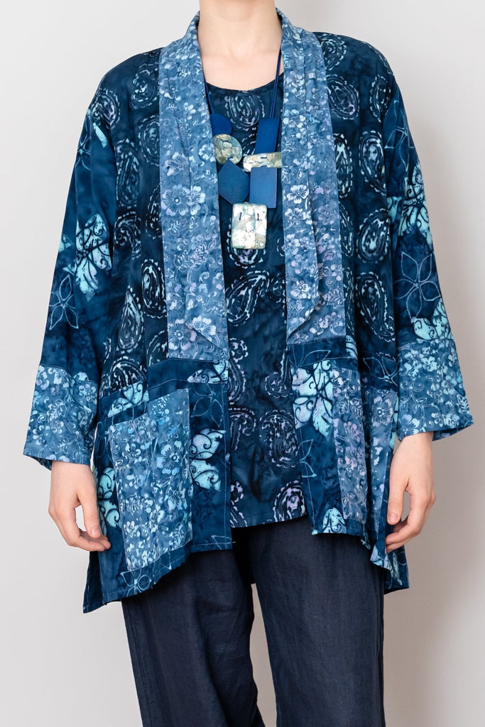 Patchwork Batik Jacket - Wardrobe Style - The Wardrobe