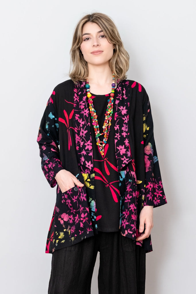 Patchwork Batik Jacket - Wardrobe Style - The Wardrobe