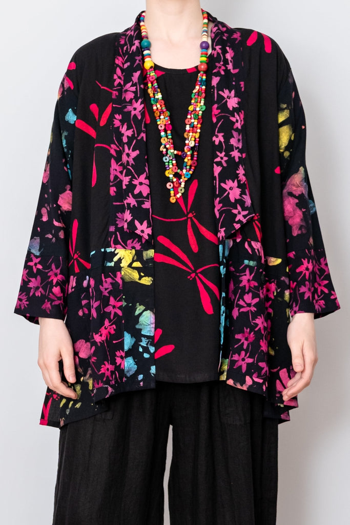 Patchwork Batik Jacket - Wardrobe Style - The Wardrobe