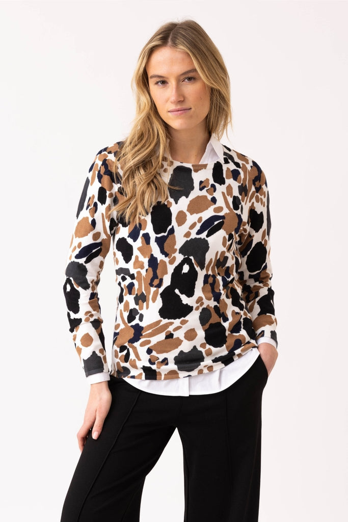 Phyne Sweater - Marble - The Wardrobe