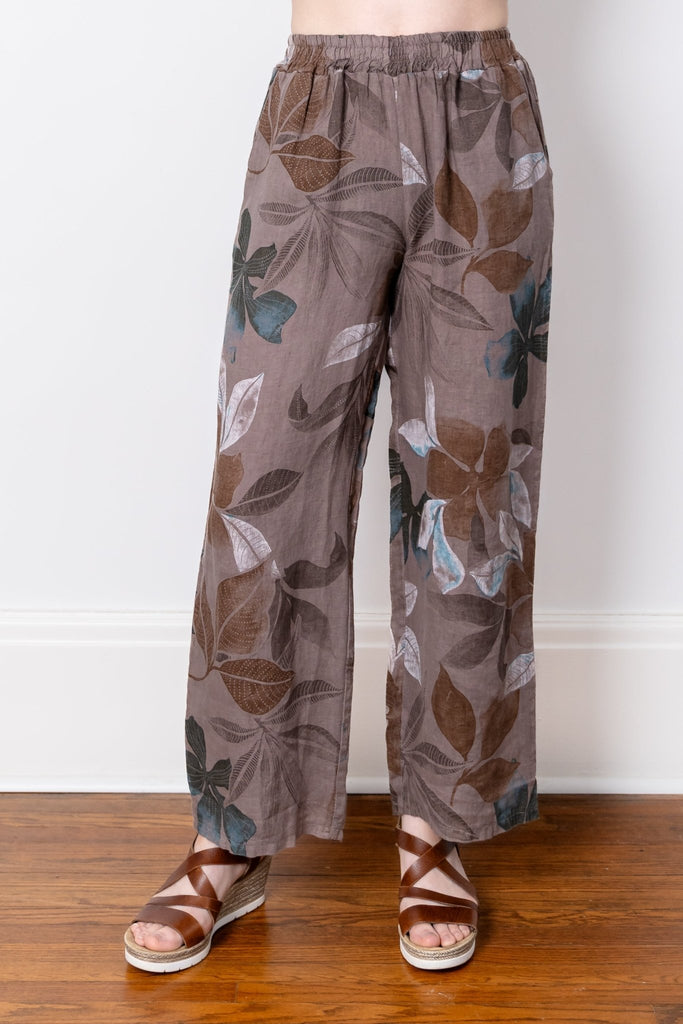 Pia Linen Pants - Orange Fashion - The Wardrobe