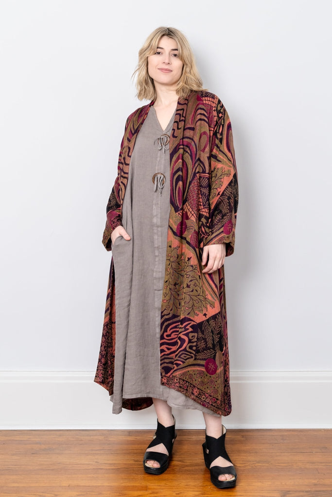 Printed Duster - Aurelia - BaBa Imports - The Wardrobe