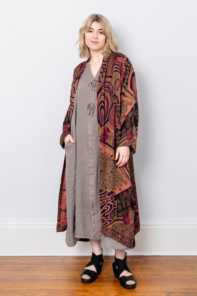 Printed Duster - Aurelia - BaBa Imports - The Wardrobe