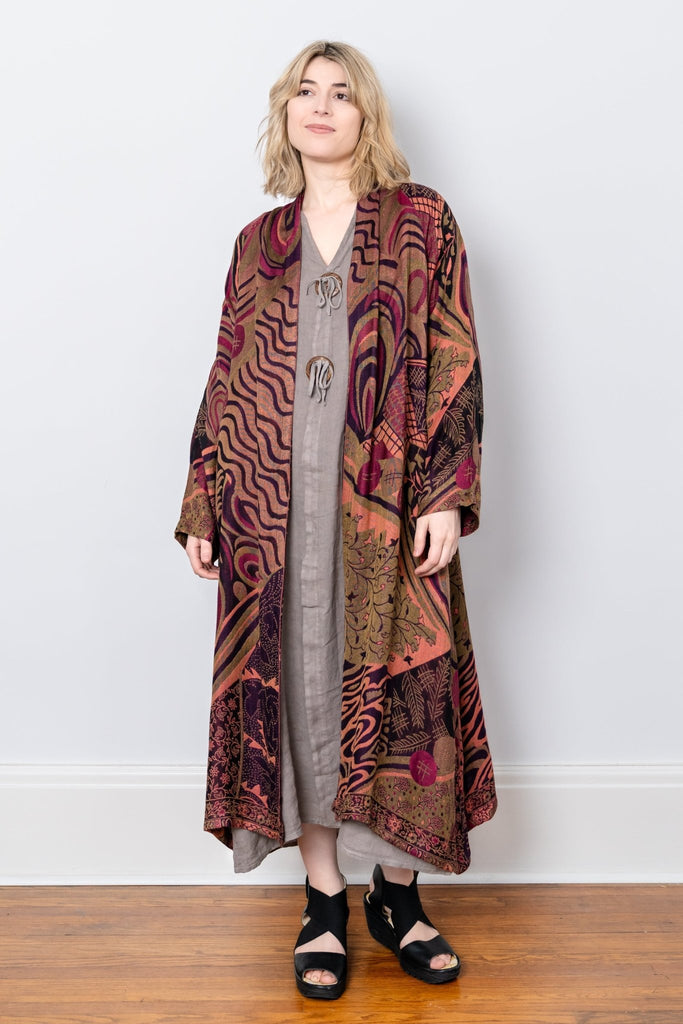 Printed Duster - Aurelia - BaBa Imports - The Wardrobe