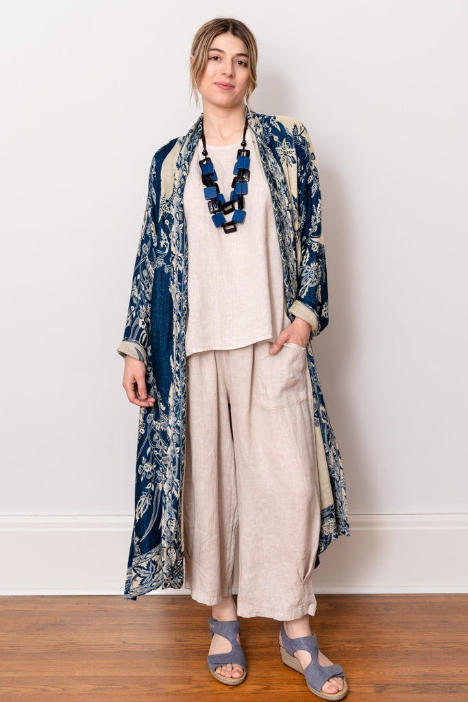Printed Duster - Liora - Baba Imports - The Wardrobe