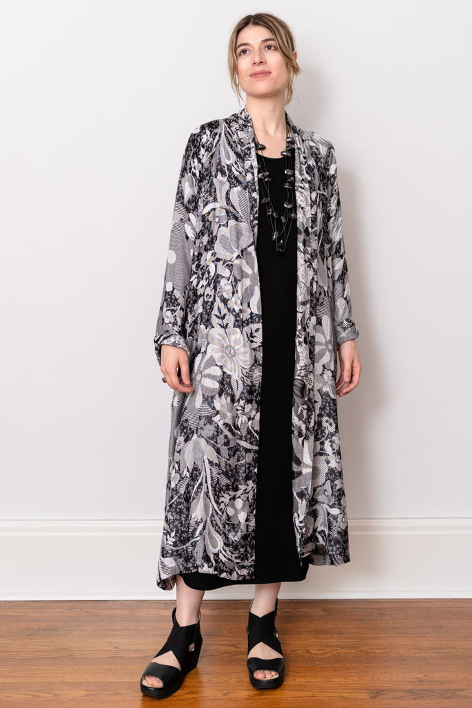 Printed Duster - Serena - Baba Imports - The Wardrobe