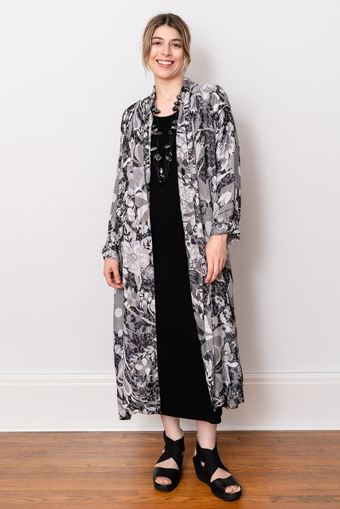 Printed Duster - Serena - Baba Imports - The Wardrobe