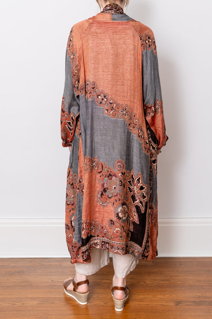Printed Duster - Vivie - Baba Imports - The Wardrobe