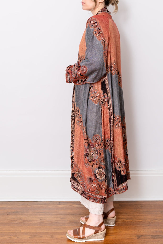 Printed Duster - Vivie - Baba Imports - The Wardrobe