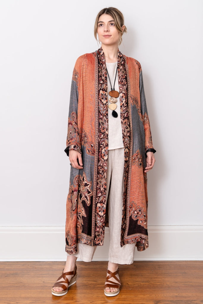 Printed Duster - Vivie - Baba Imports - The Wardrobe