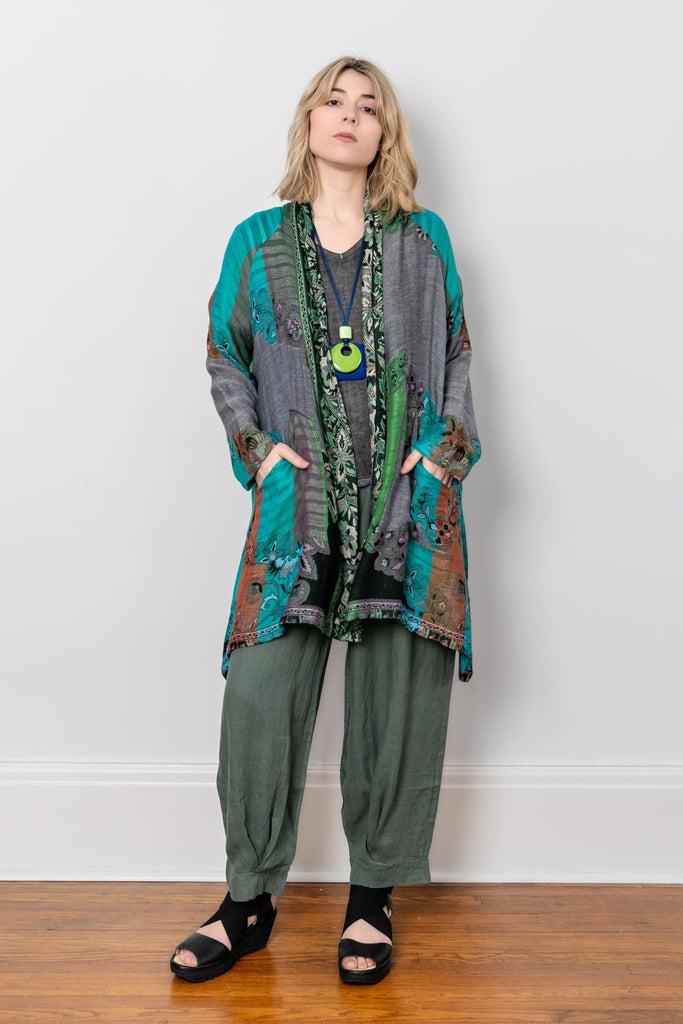 Printed Jacket - Bina - BaBa Imports - The Wardrobe