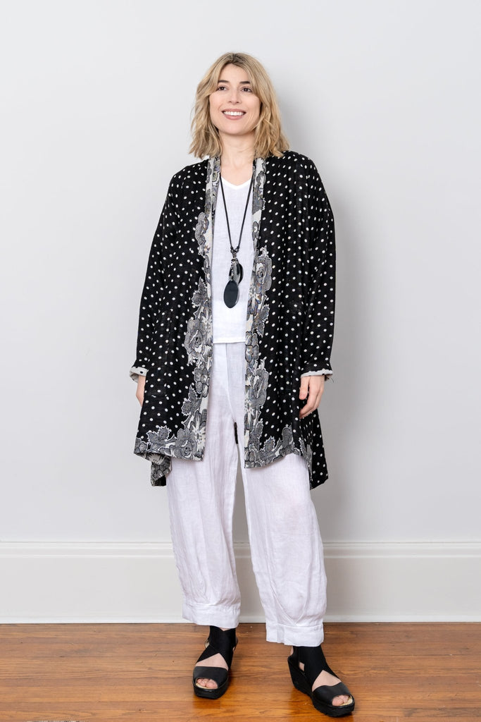 Printed Jacket - Black Dot - BaBa Imports - The Wardrobe