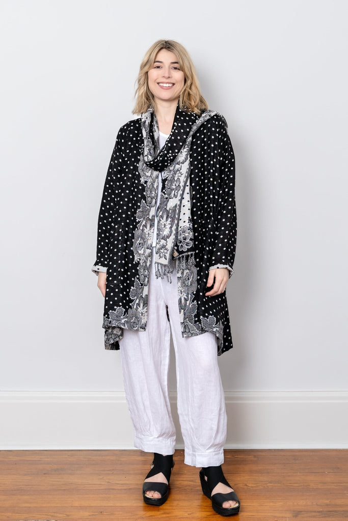 Printed Jacket - Black Dot - BaBa Imports - The Wardrobe