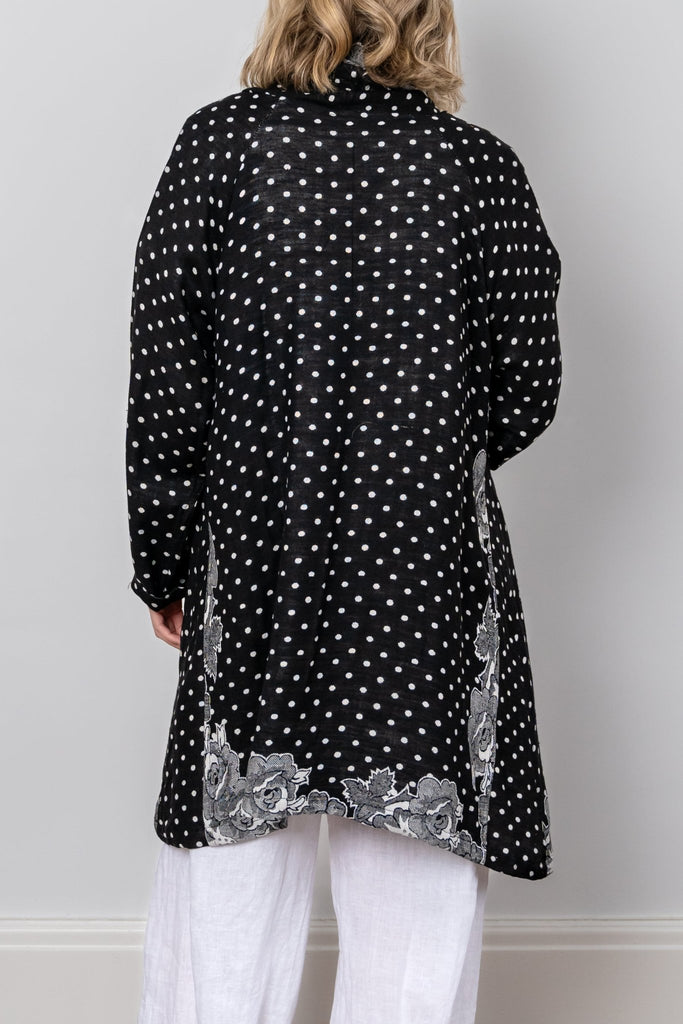 Printed Jacket - Black Dot - BaBa Imports - The Wardrobe