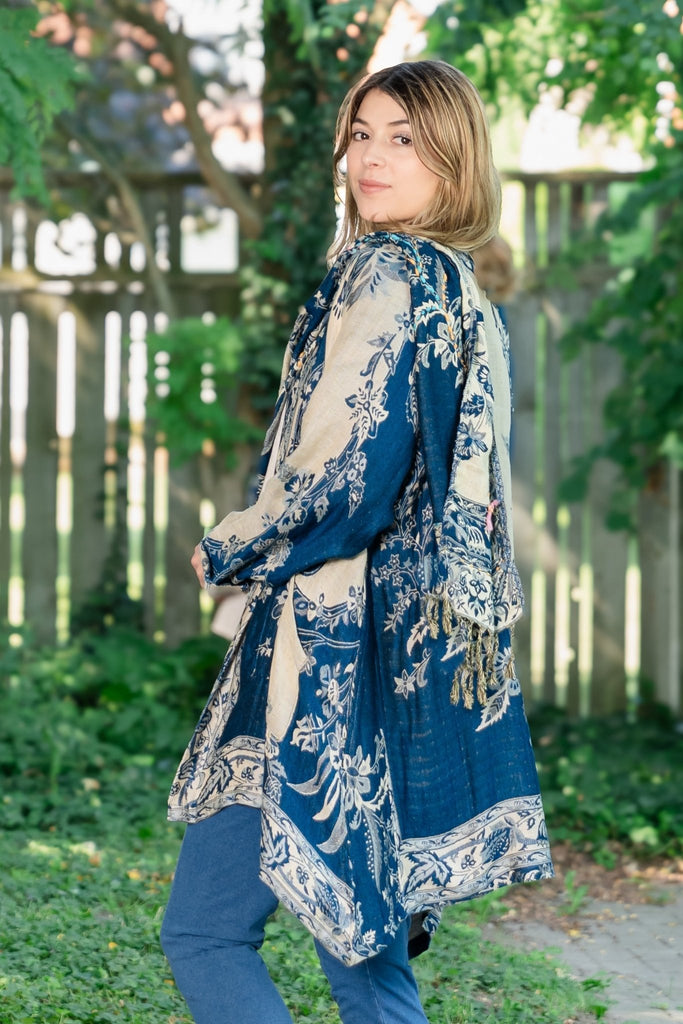 Printed Jacket - Liora - Baba Imports - The Wardrobe