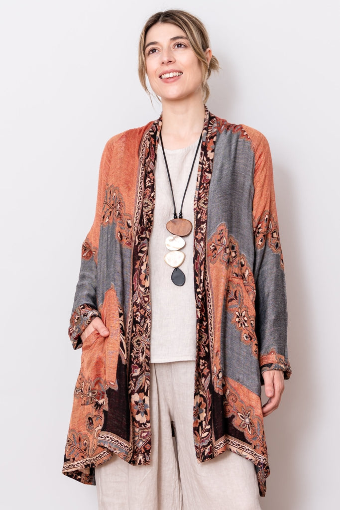 Printed Jacket - Vivie - Baba Imports - The Wardrobe