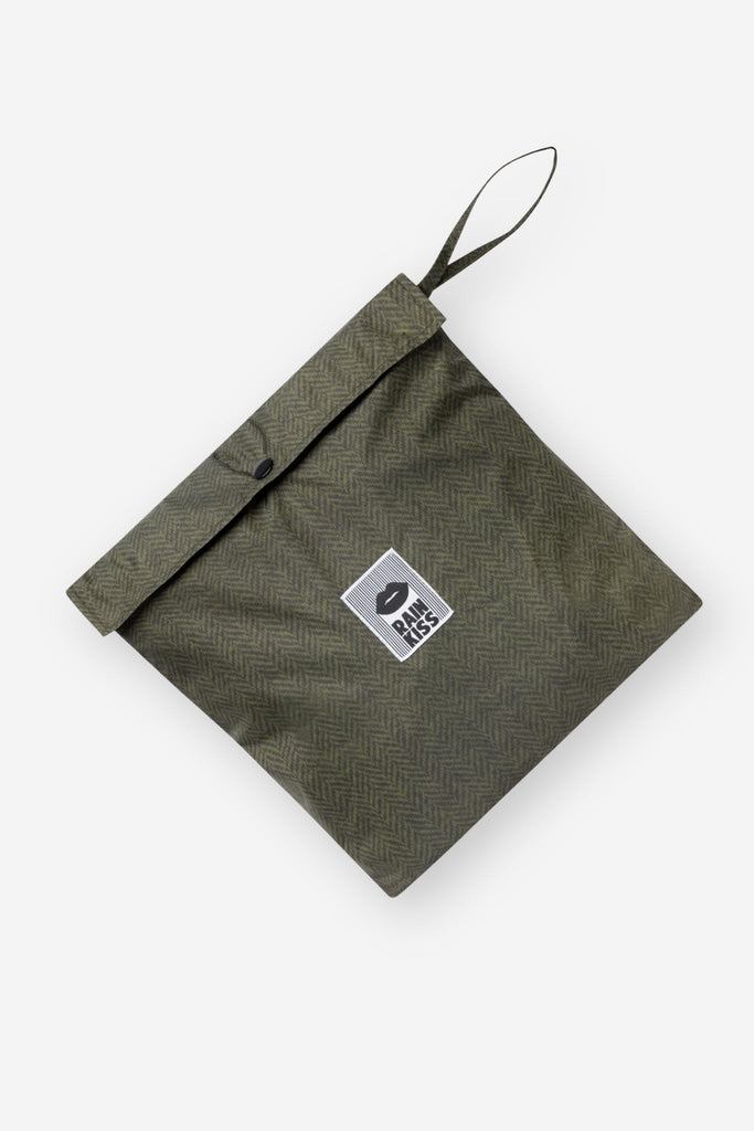 Rain Poncho - Herringbone - Rainkiss - The Wardrobe