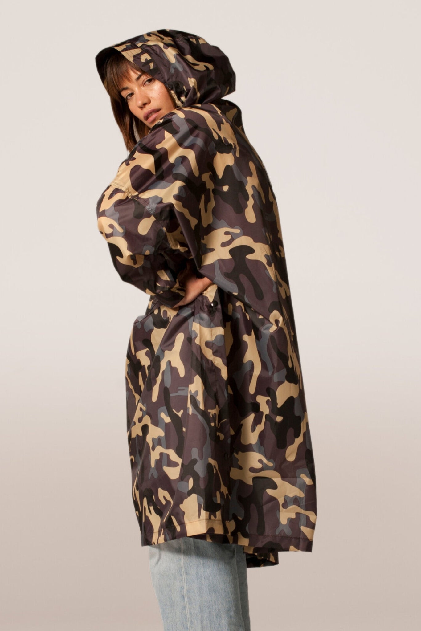 Rain Poncho Jungle Camo – The Wardrobe