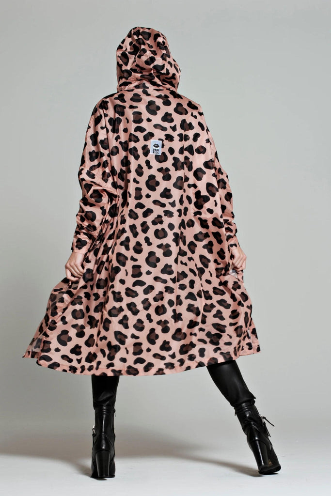 Rain Poncho - Pink Leopard - Rainkiss - The Wardrobe