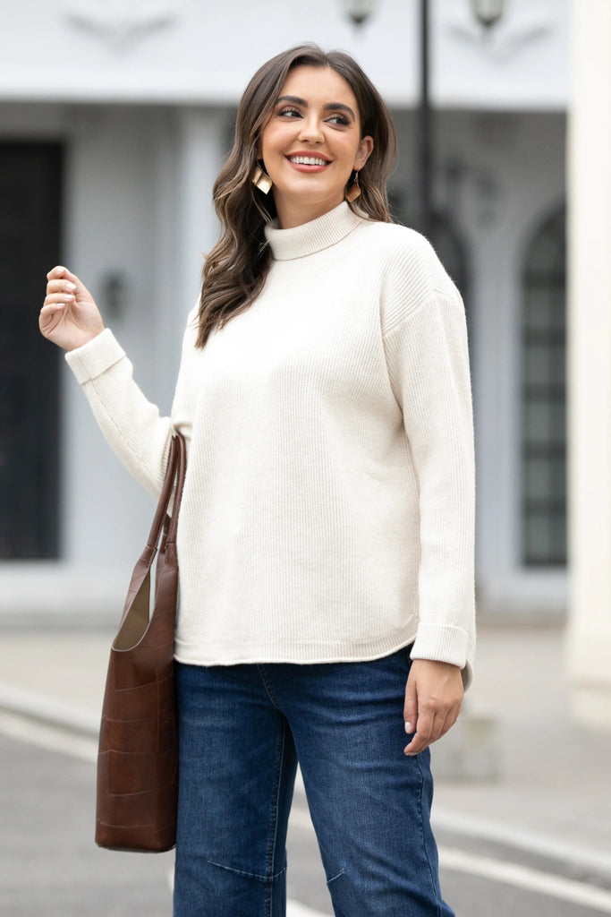 Rebecca Turtleneck - Orange Fashion - The Wardrobe