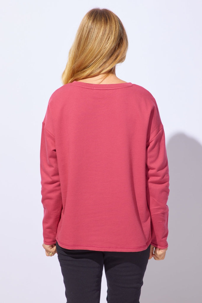 Shibori Heart Pullover - Escape by Habitat - The Wardrobe