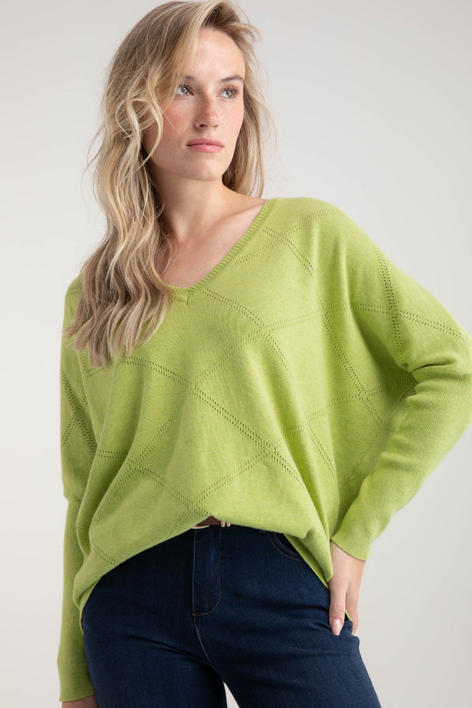 Shona Sweater - Marble - The Wardrobe