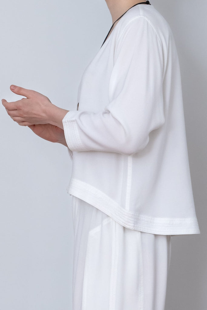 Short Jacket - White - Dairi - The Wardrobe