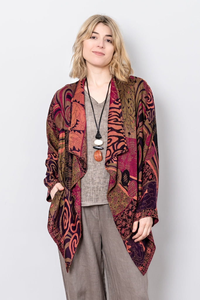 Short Printed Jacket - Aurelia - BaBa Imports - The Wardrobe