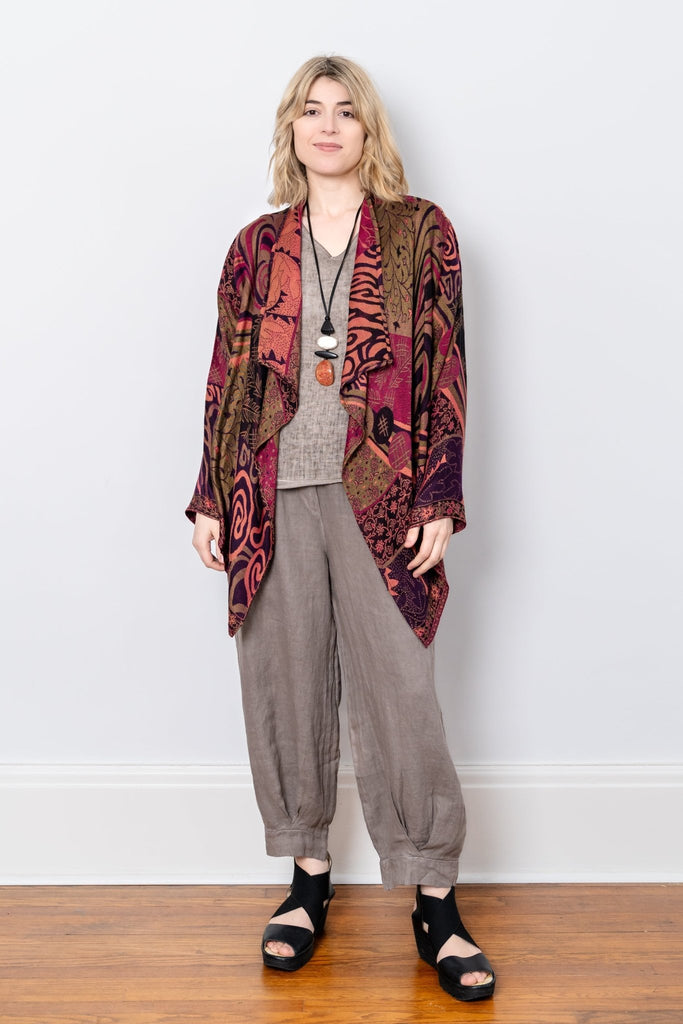 Short Printed Jacket - Aurelia - BaBa Imports - The Wardrobe