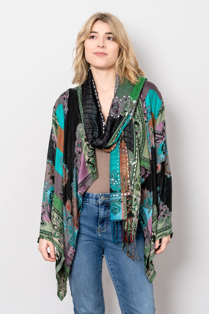 Short Printed Jacket - Bina - BaBa Imports - The Wardrobe