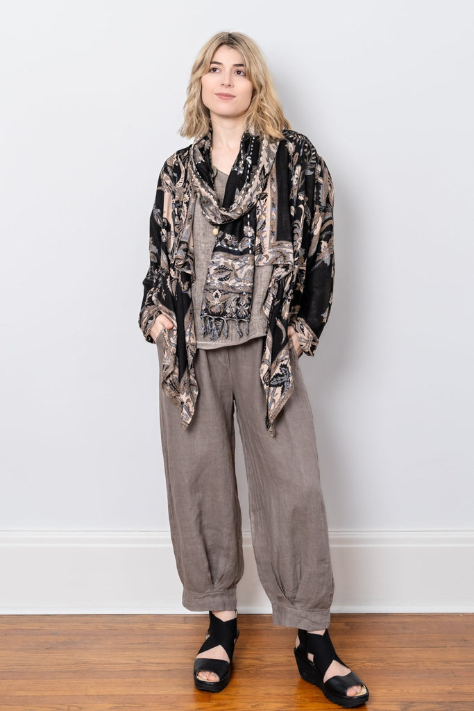 Short Printed Jacket - Earth - BaBa Imports - The Wardrobe