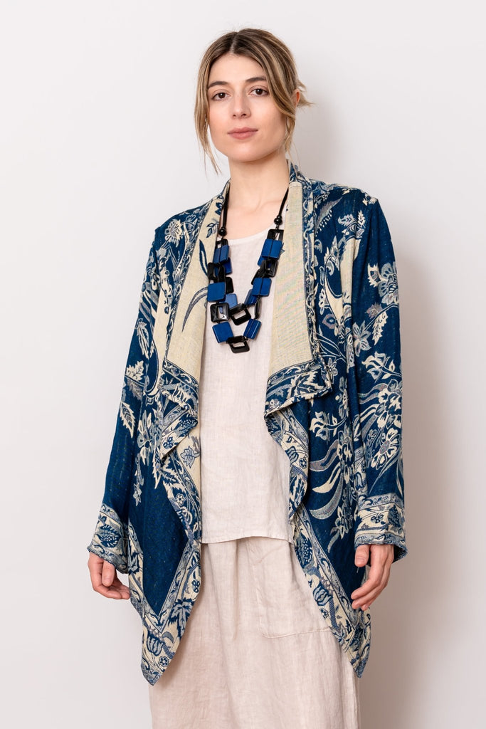 Short Printed Jacket - Liora - Baba Imports - The Wardrobe