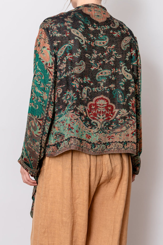 Short Printed Jacket - Manali - Baba Imports - The Wardrobe