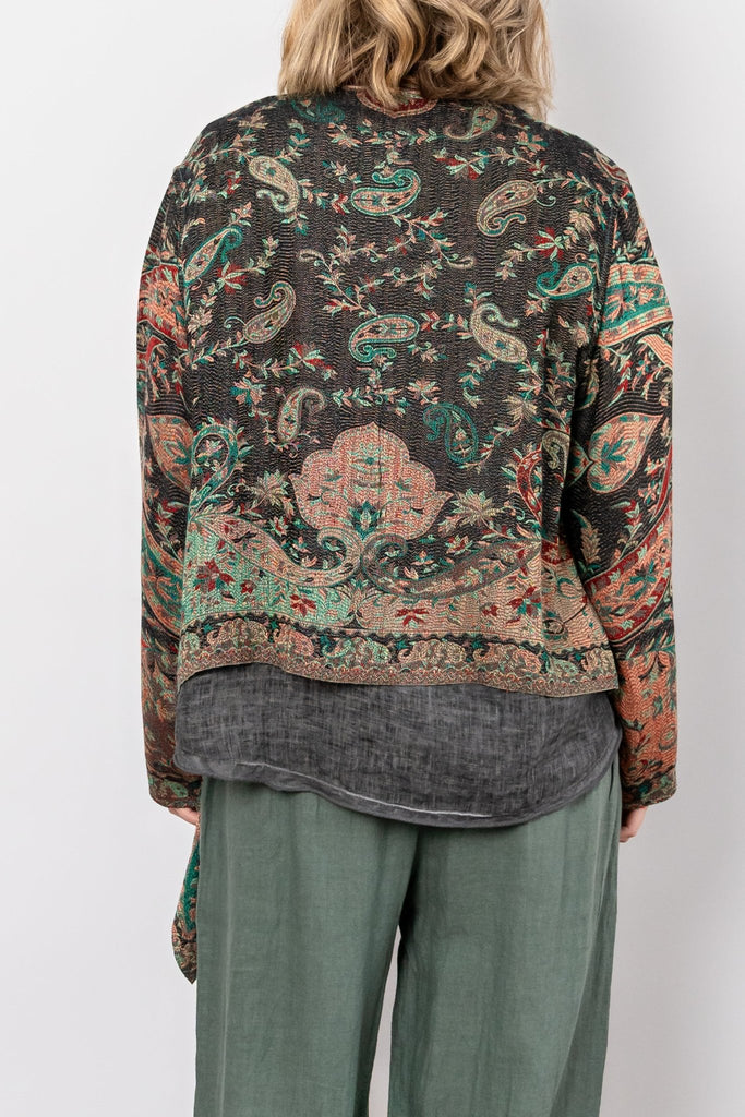 Short Printed Jacket - Manali - BaBa Imports - The Wardrobe