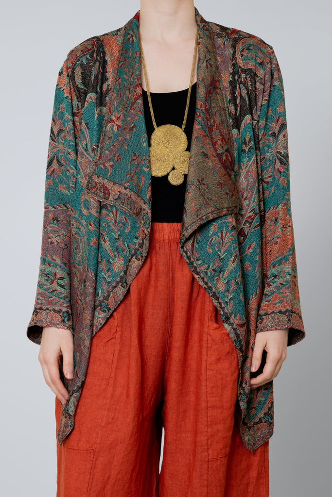 Short Printed Jacket - Manali - BaBa Imports - The Wardrobe